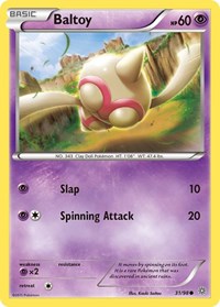 Baltoy (31) (31/98) [XY Ancient Origins]