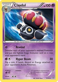 Claydol (33/98) [XY Ancient Origins]