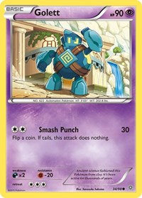 Golett (34/98) [XY Ancient Origins]