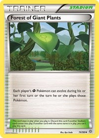 Forest of Giant Plants (74/98) [XY Ancient Origins]