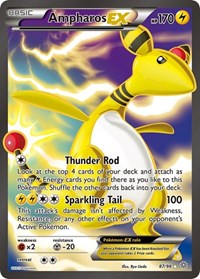 Ampharos EX (87 Full Art) (87/98) [XY Ancient Origins]