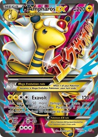 M Ampharos EX (88 Full Art) (88/98) [XY Ancient Origins]