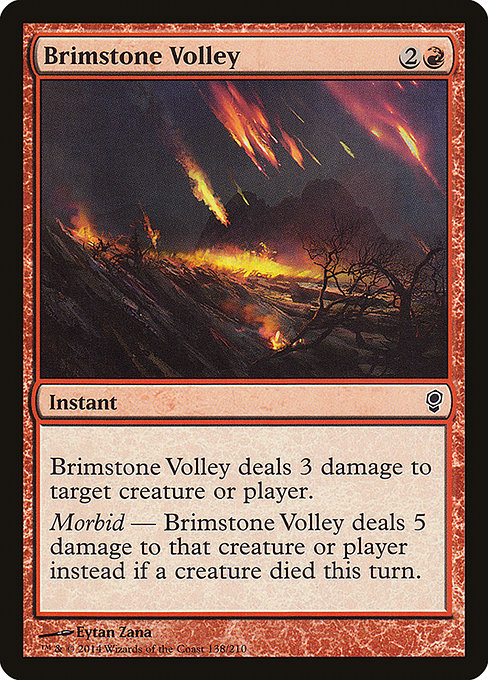 Brimstone Volley (138) [Conspiracy]