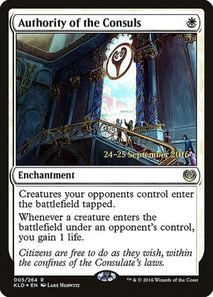 Authority of the Consuls (5s) [Kaladesh Promos]