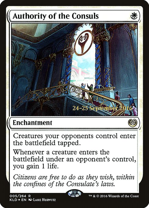 Authority of the Consuls (5s) [Kaladesh Promos]