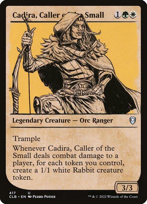 Cadira, Caller of the Small (417) [Commander Legends: Battle for Baldur's Gate] [Showcase]