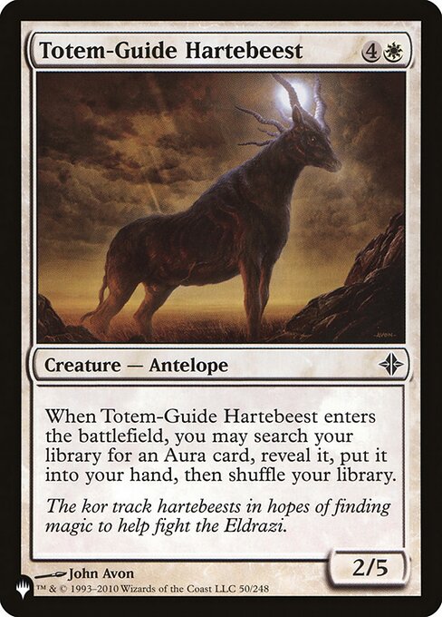 Totem-Guide Hartebeest (ROE-50) [The List]
