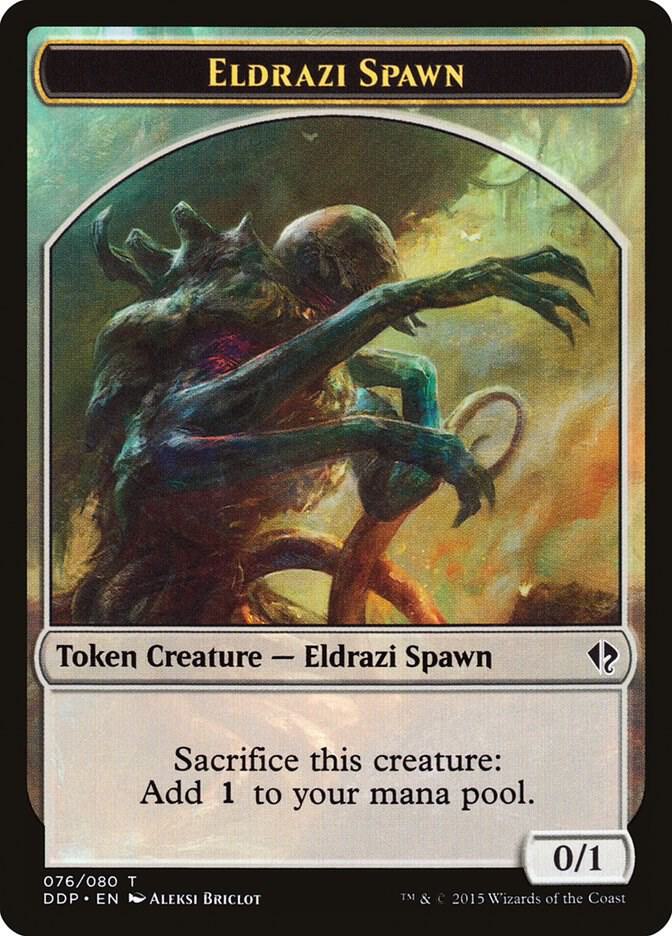 Eldrazi Spawn Token (076) [Duel Decks: Zendikar vs. Eldrazi]