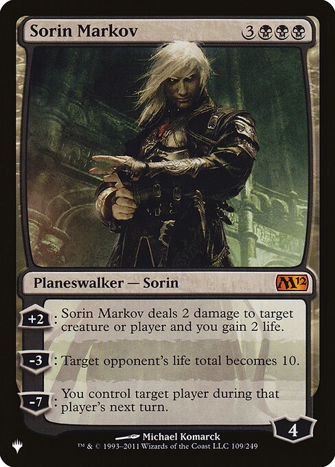 Sorin Markov (M12-109) [The List]