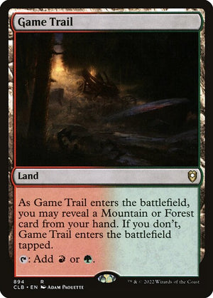 Game Trail (894) [Commander Legends: Battle for Baldur's Gate]
