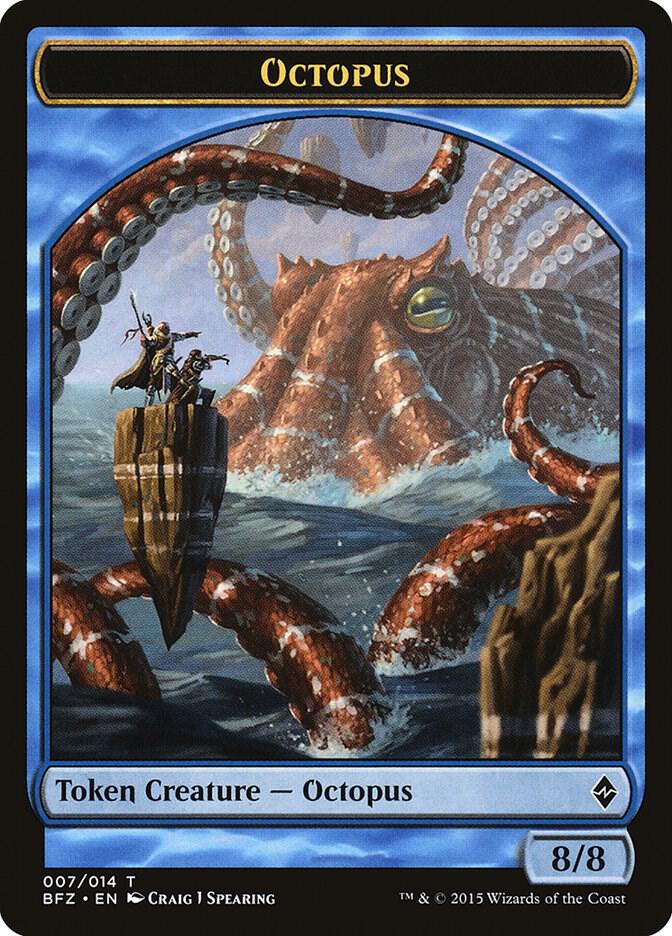 Octopus Token (7) [Battle for Zendikar]
