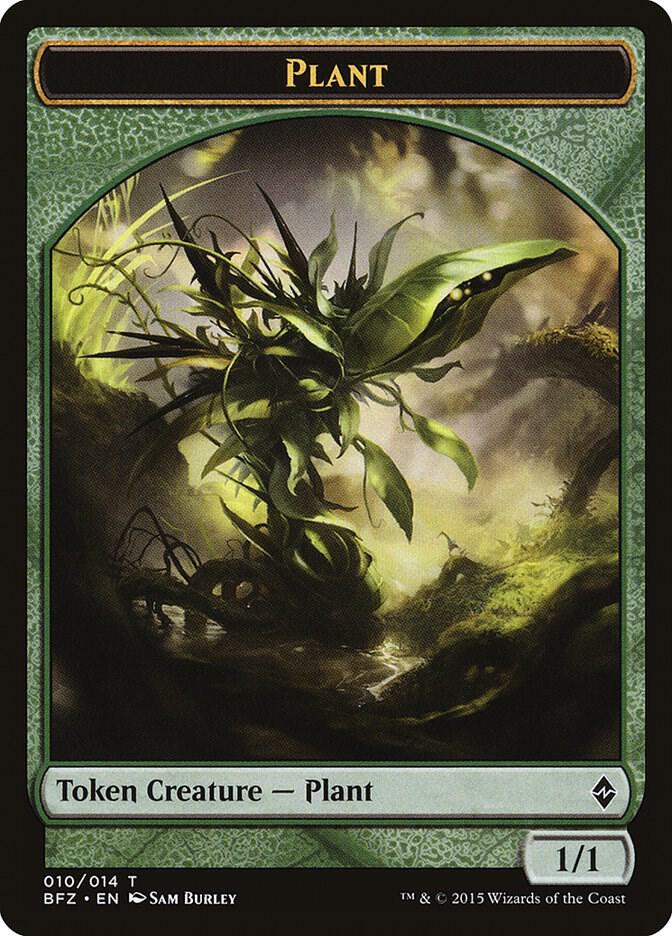 Plant Token (10) [Battle for Zendikar]