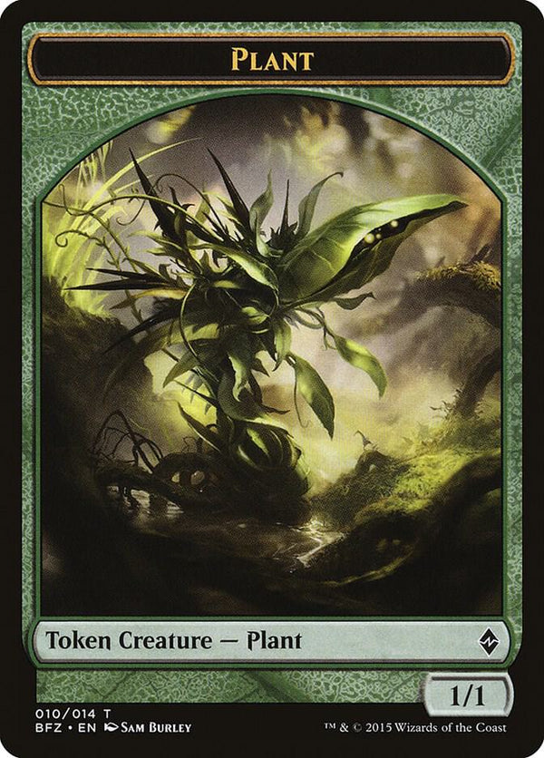 Plant Token (10) [Battle for Zendikar]