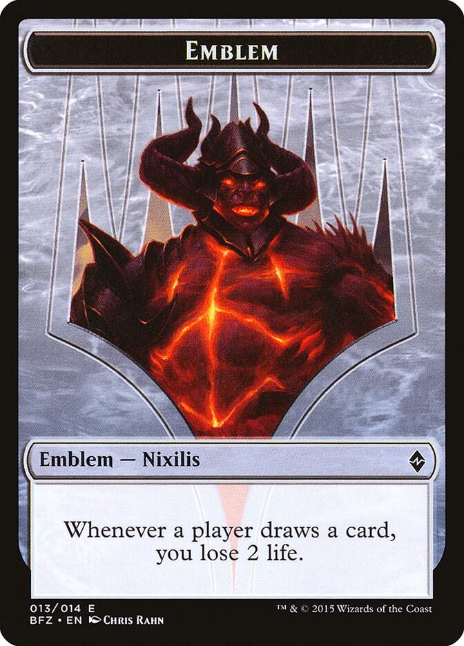 Emblem - Ob Nixilis Reignited (13) [Battle for Zendikar]