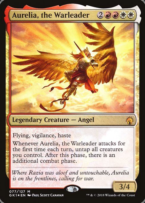 Aurelia, the Warleader (77) [GRN Guild Kit]