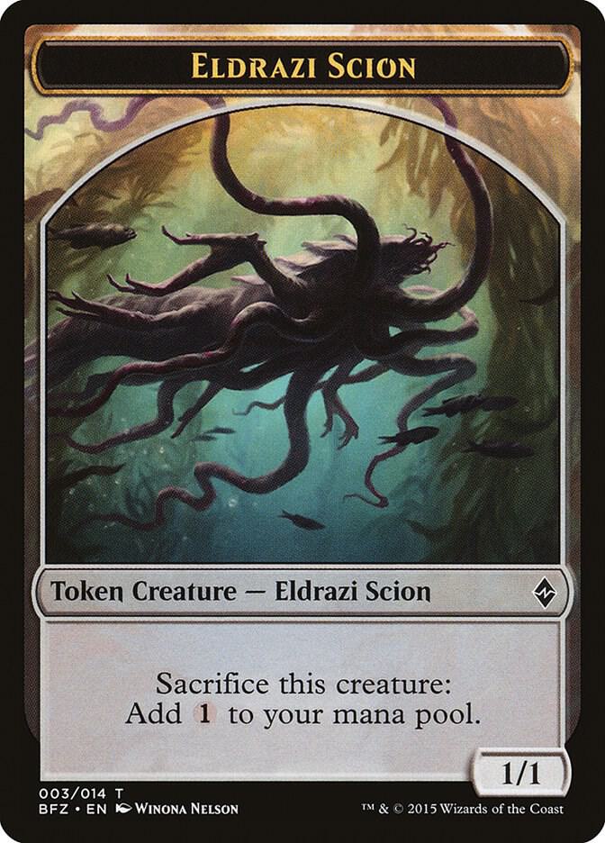 Eldrazi Scion Token (003) [Battle for Zendikar]