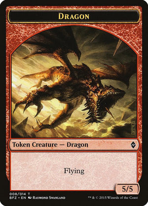 Dragon Token (8) [Battle for Zendikar]
