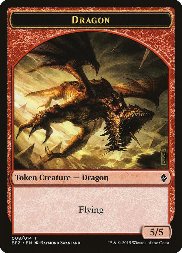 Dragon Token (8) [Battle for Zendikar]