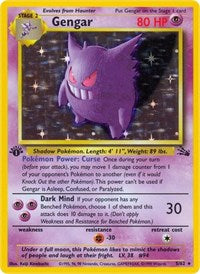 Gengar (5) (05/62) [Fossil (Unlimited)]