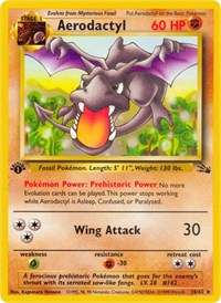 Aerodactyl (16) (16/62) [Fossil]