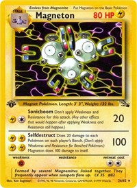 Magneton (26) (26/62) [Fossil (Unlimited)]