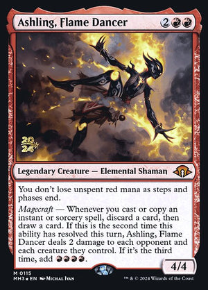 Ashling, Flame Dancer (115s) [Modern Horizons 3 Promos]