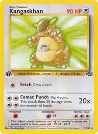 Kangaskhan (21) (21/64) [Jungle (Unlimited)]