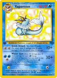 Vaporeon (28) (28/64) [Jungle (Unlimited)]