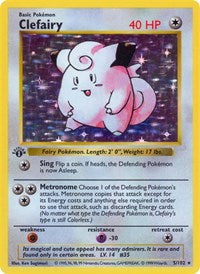 Clefairy (005/102) [Base Set Shadowless]