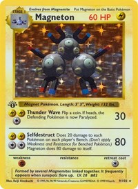 Magneton (009/102) [Base Set Shadowless]