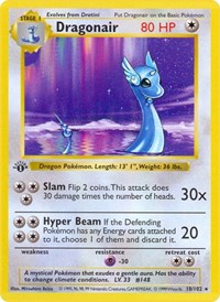 Dragonair (018/102) [Base Set Shadowless]