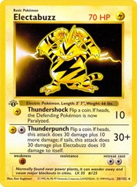 Electabuzz (020/102) [Base Set Shadowless (Unlimited)]