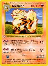Arcanine (023/102) [Base Set Shadowless]