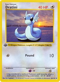 Dratini (026/102) [Base Set Shadowless]