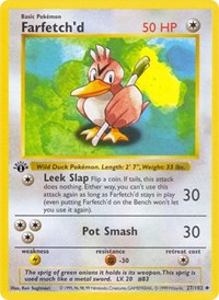 Farfetch'd (027/102) [Base Set Shadowless (Unlimited)]