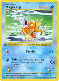 Magikarp (035/102) [Base Set Shadowless (Unlimited)]