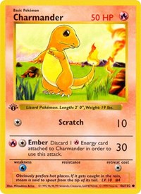 Charmander (046/102) [Base Set Shadowless (Unlimited)]