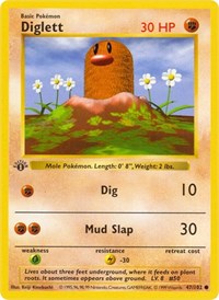 Diglett (047/102) [Base Set Shadowless (Unlimited)]