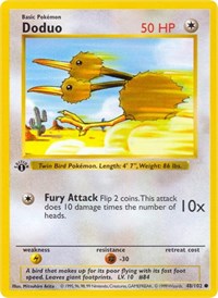 Doduo (048/102) [Base Set Shadowless]