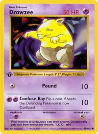 Drowzee (049/102) [Base Set Shadowless]