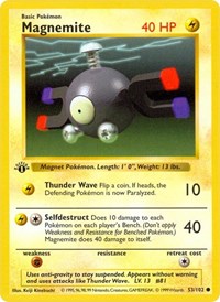 Magnemite (053/102) [Base Set Shadowless]