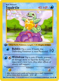 Squirtle (063/102) [Base Set Shadowless]