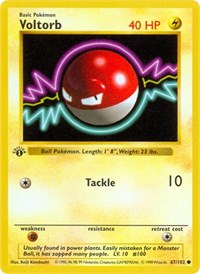 Voltorb (067/102) [Base Set Shadowless]