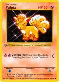 Vulpix (068/102) [Base Set Shadowless]