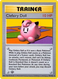 Clefairy Doll (070/102) [Base Set Shadowless (Unlimited)]