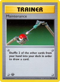 Maintenance (083/102) [Base Set Shadowless (Unlimited)]