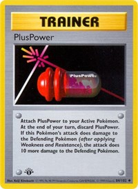 PlusPower (084/102) [Base Set Shadowless]
