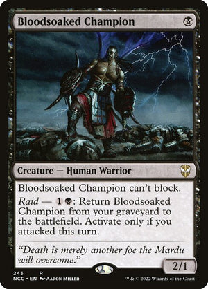 Bloodsoaked Champion (243) [New Capenna Commander]