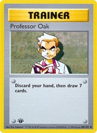 Professor Oak (088/102) [Base Set Shadowless (Unlimited)]