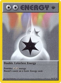 Double Colorless Energy (096/102) [Base Set Shadowless]